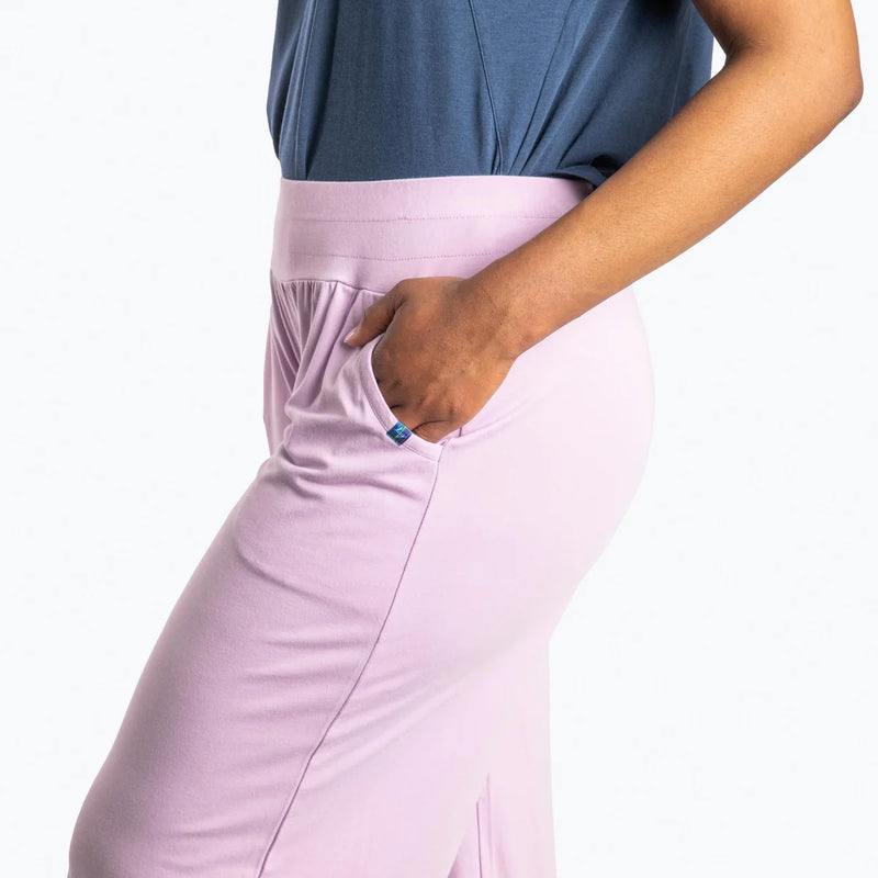 LUG - Wiffle Cotton Jersey Cropped Pant