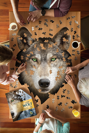 Madd Capp Puzzles – I Am Wolf Jigsaw Puzzle | 535 Pieces – lifestyle view