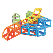 Magformers Wonder Creator 121-Piece Set – arched bridge model