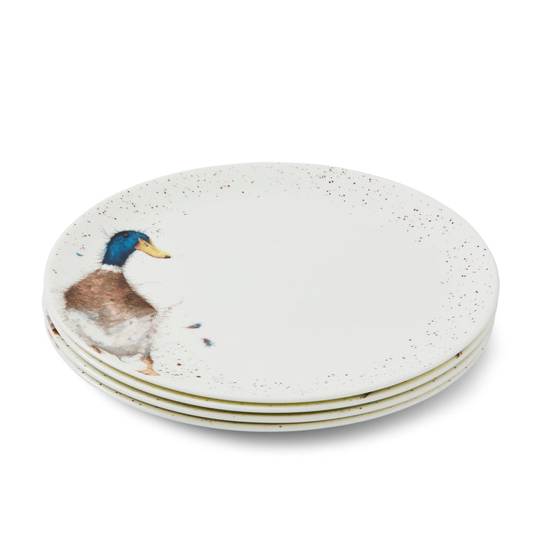 Wrendale DESIGNS - Coupe Plates (Set of 4) | 10.5 Inch - Limolin 