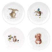 Wrendale DESIGNS - Coupe Plates (Set of 4) | 8 Inch - Limolin 