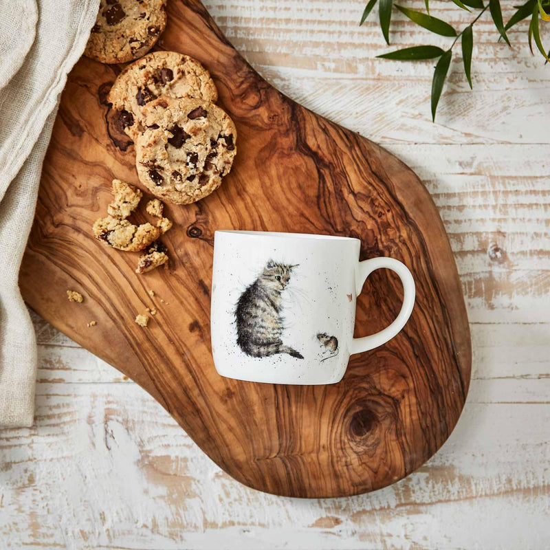 Wrendale DESIGNS - Mug - Cat And Mouse | 11 oz - Limolin 