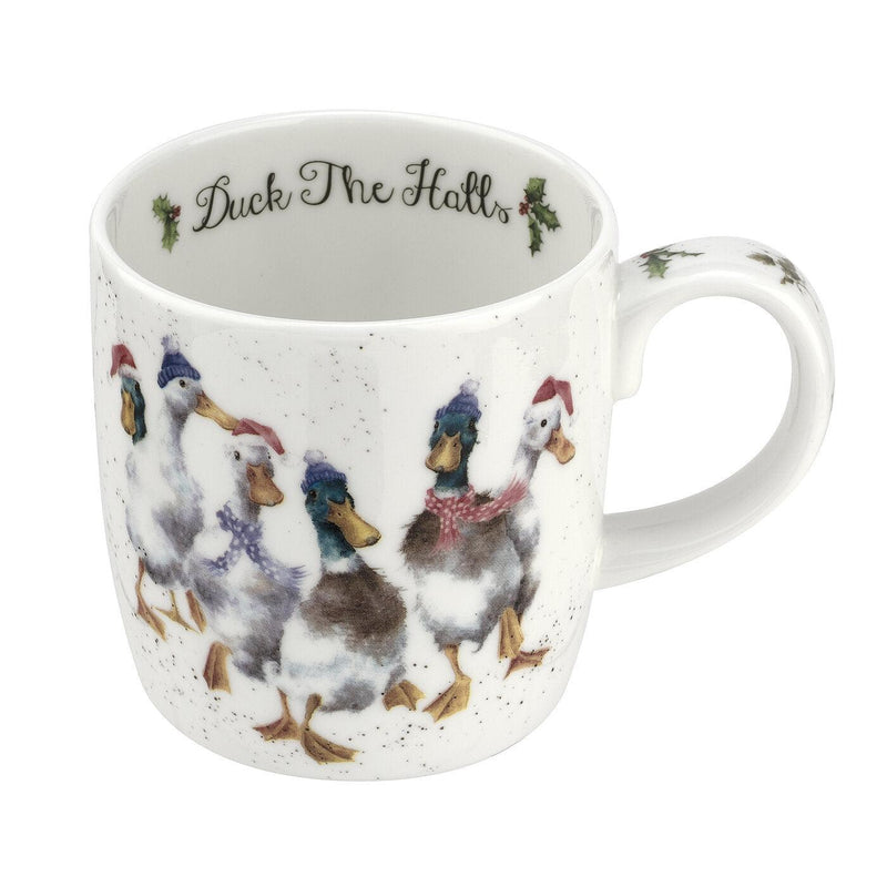 Wrendale DESIGNS - Mug - Duck the Halls | 14 oz - Limolin 