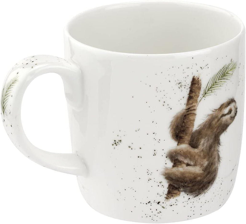 Wrendale DESIGNS - Mug - Hanging Around - Sloth | 14 oz - Limolin 