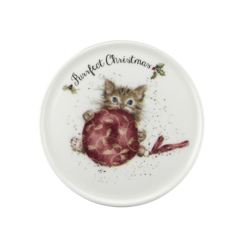 Wrendale DESIGNS - Purrfect Christmas Mug & Coaster | 11 oz - Limolin 