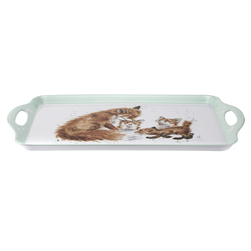 Wrendale DESIGNS - The Bedtime Kiss' FOX Tray | 18.9 x 11.6 Inches - Limolin 