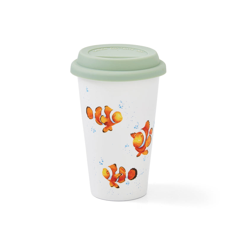 Wrendale DESIGNS - Travel Mug - Clown Fish | 11 oz - Limolin 