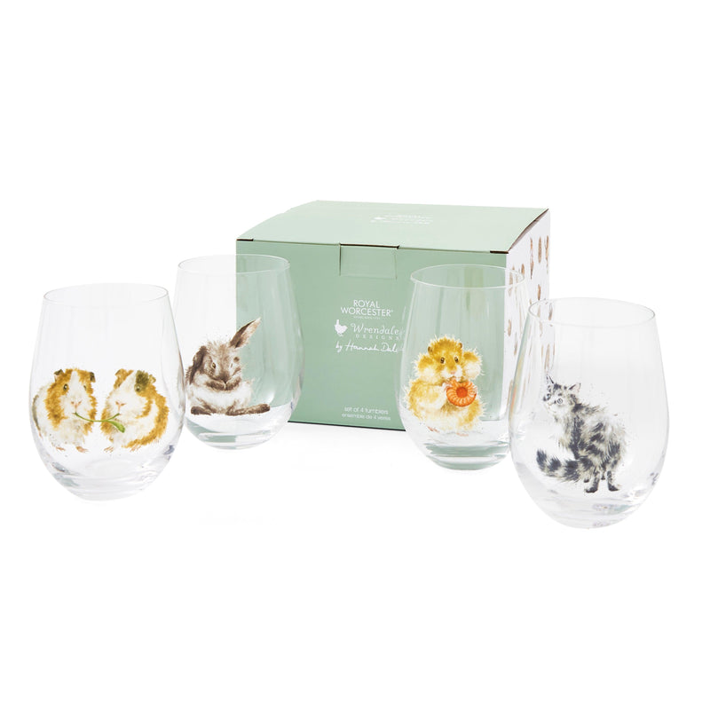 Wrendale DESIGNS - Tumbler (Set of 4) | 19 oz - Limolin 