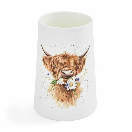 Wrendale DESIGNS - Vase - Cow | 8 Inch - Limolin 