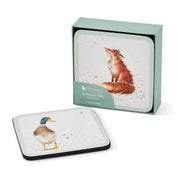 Wrendale Designs - Country Set - Country Animal Coasters (Set of 6) | 4x4 in - Limolin 