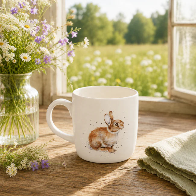 Royal Worcester - Wrendale Designs - HARE MUG 11OZ.