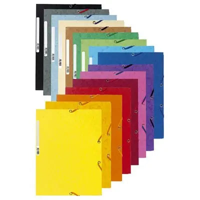 Elastic Folder For Soft Cards Assorted (9.45x12.6in)