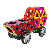 Magformers Smart 144-Piece Set – wheeled vehicle model
