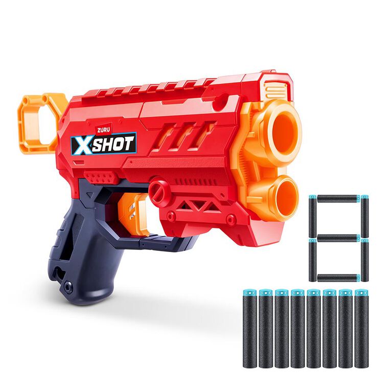 XShot - EXCEL MICRO 2.0 BLASTER (8 DARTS) BY ZURU - Limolin 