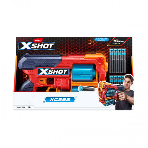 XShot - EXCEL XCESS BLASTER (W/16 DARTS) - Limolin 