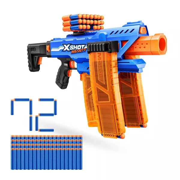 XShot - INSANITY-S1-MOTORISED CLIP BLASTER - Limolin 