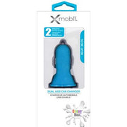 Xmobil - Color Blast Car Charger 21 Amp Dual USB - Limolin 