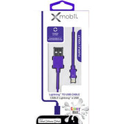 Xmobil - Color Blast Charge & Sync Lightning Cable 3ft MFI (XC - LT634) - Limolin 
