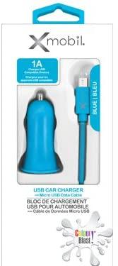 Xmobil - Color Blast Micro USB 3ft with Bonus Car Charger 1amp - Limolin 