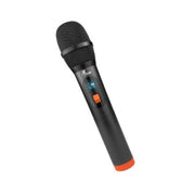 Xtech - Microphone Wireless UHF with Rechargeable Receiver works with 35mm or 1/4in Jack up to 82ft Range - Black - Limolin 