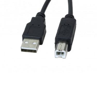 Xtech - Printer Cable USB 20 Male to B Male 10ft Black (XTC-303) - Limolin 