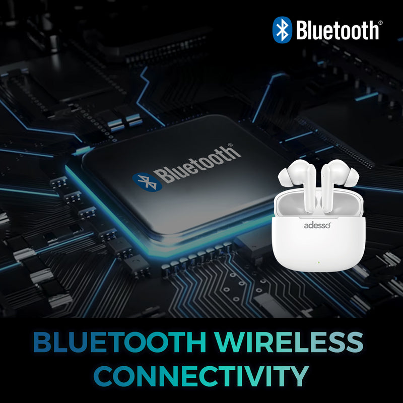 Adesso - Bluetooth Noise Isolating Earbuds with Charging case