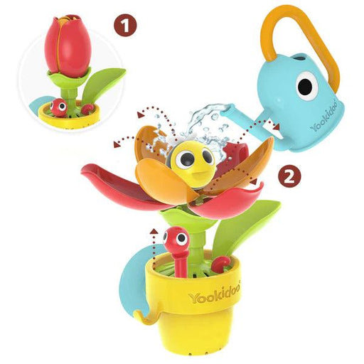 Yookidoo - Peek-A-Bee Tub Flower - Limolin 