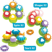 Yookidoo - Shape "N" Spin Gear Sorter - Limolin 
