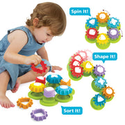 Yookidoo - Shape "N" Spin Gear Sorter - Limolin 