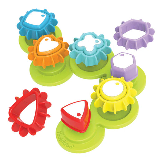 Yookidoo - Shape "N" Spin Gear Sorter - Limolin 