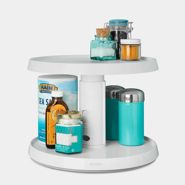 YouCopia - Crazy Susan Turntable Two-Tier - Limolin 