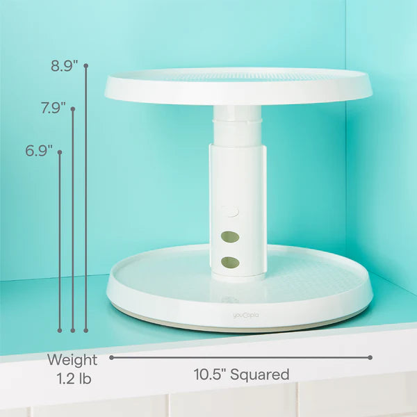 YouCopia - Crazy Susan Turntable Two-Tier - Limolin 