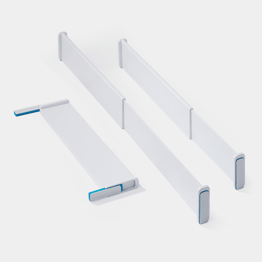 YouCopia - ReStickable - Shallow Drawer Dividers, 3-Pack - Limolin 
