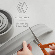 YouCopia - SpiceLiner Spice Drawer Liner Gray - Limolin 