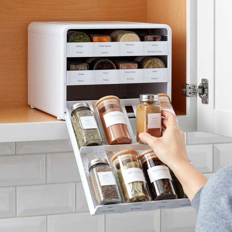 YouCopia - SpiceStack Spice Bottle Organizer 3-Shelf - Limolin 
