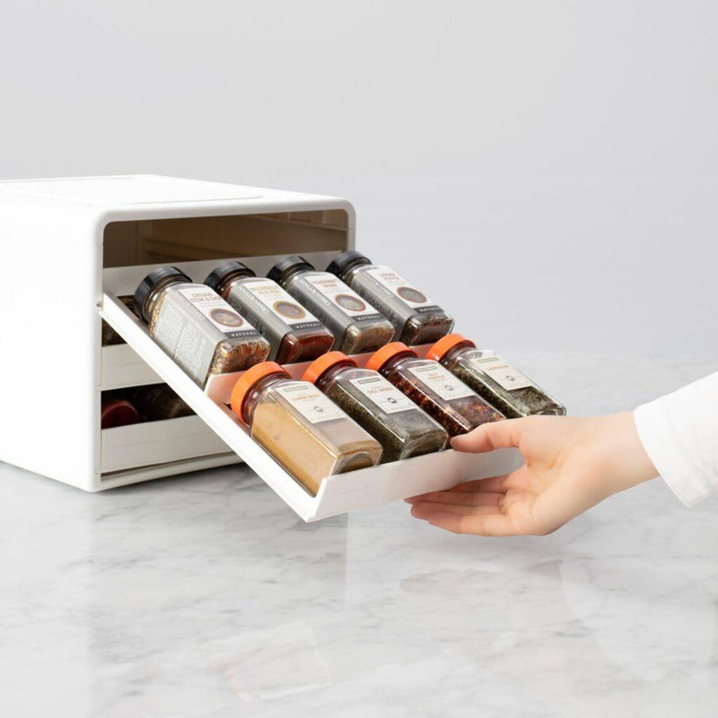 YouCopia - SpiceStack Spice Bottle Organizer 3-Shelf - Limolin 