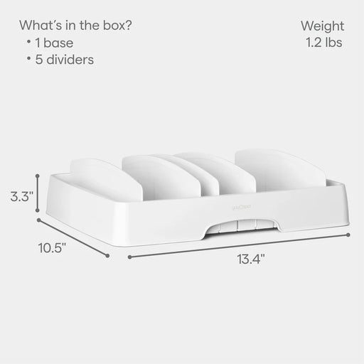 YouCopia - StoraLid Container Lid Organizer Large (Bilingual Packaging) - Limolin 