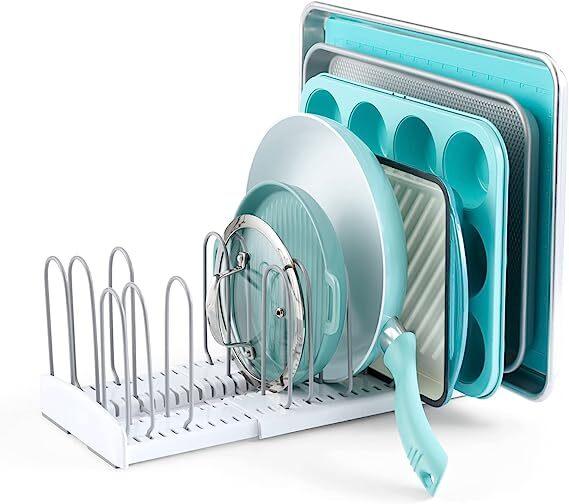 YouCopia - StoreMore Pan & Lid Rack Expandable - Limolin 