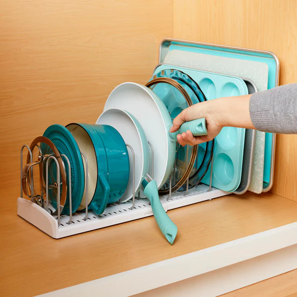 YouCopia - StoreMore Pan & Lid Rack - Limolin 