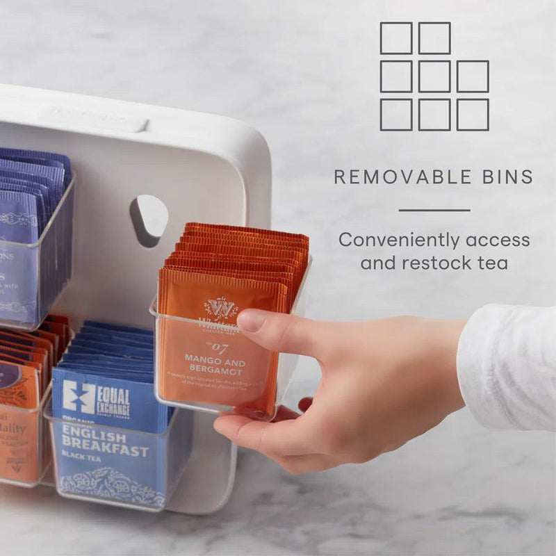 YouCopia - TeaStand Tea Bag Organizer Holds 80 - Limolin 