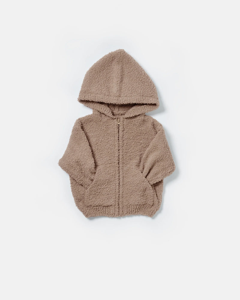 7AM Enfant - Gilet à Capuche Zippé - Peluche