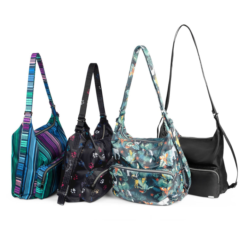 LUG - Zipliner Packable Convertible Hobo Bag