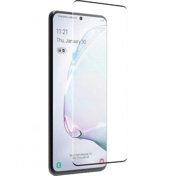 Znitro - Nitro Galaxy S20 Ultra Temper Curved Glass Black Bezel - Limolin 