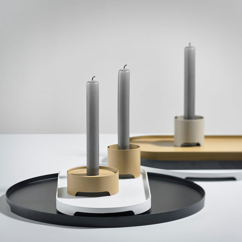 Zone Denmark - SINGLES Candlestick Holder Black - Limolin 