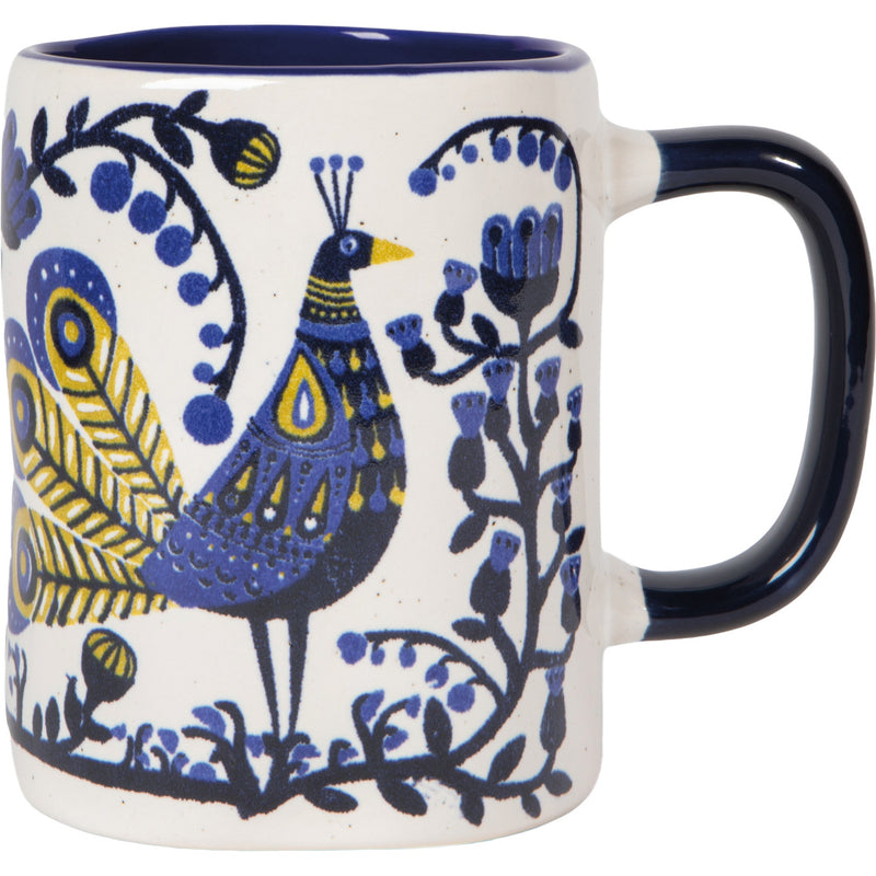 Danica Studio - Peacock Perch Mug