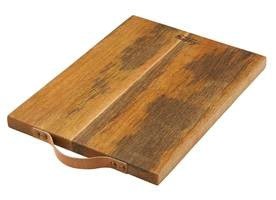 Academy Home Goods - Eliot Board with Leather Handle Home & Kitchen
