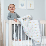 aden + anais - 3Pc Bedding Set Furniture 3pc Bedding Set | Alphabet Animals - Neutral