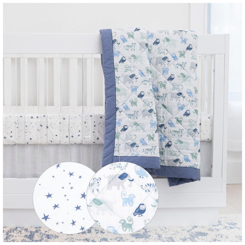 aden + anais - 3Pc Bedding Set Furniture 3pc Bedding Set | Time To Dream - Boy