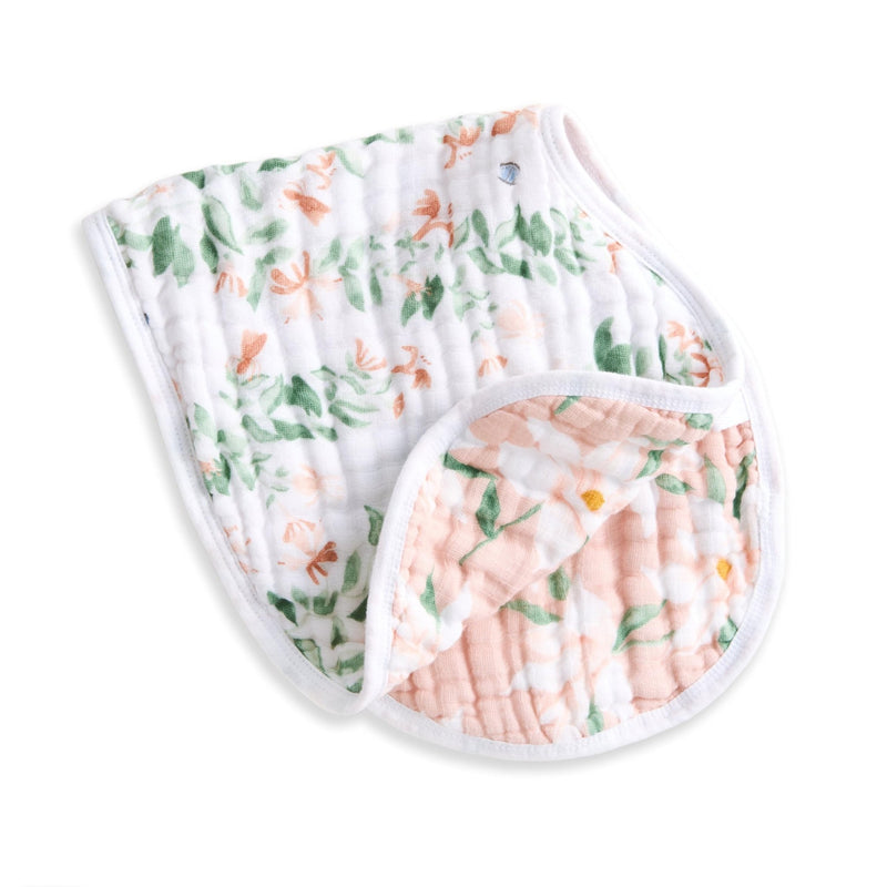 aden + anais - Burpy Bib Mother & Baby Burpy Bib |! Butterfly Garden - Girl