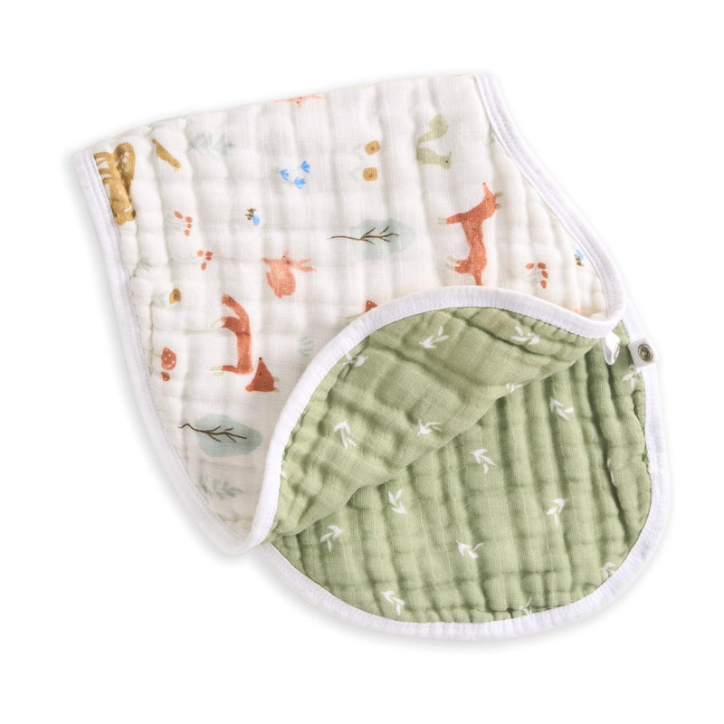 aden + anais - Burpy Bib Mother & Baby Burpy Bib |! Sage Woodland - Neutral